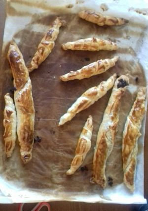 Une photo de Croissant au nutella