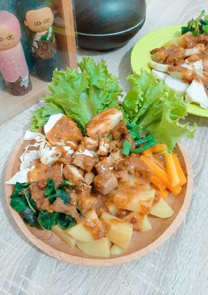 Foto resep Gado-gado Komplit 🥗