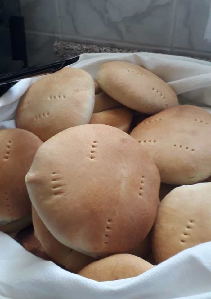 Una foto de Pan amasado
