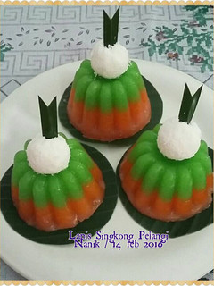 Foto resep Lapis Singkong Pelangi