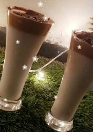 A picture of Dalgona coffee.