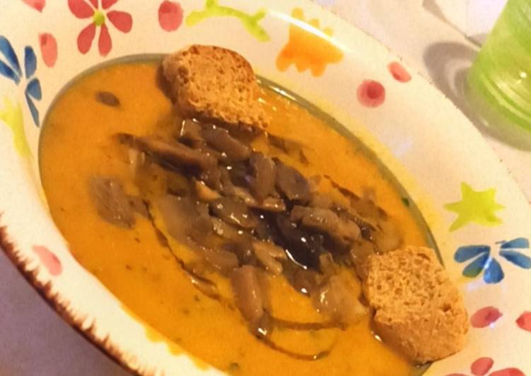 Simple Way to Make Ultimate Zuppa lenticchie e funghi