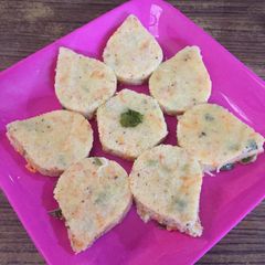Vegetables dhokla A picture of Vegetables dhokla.