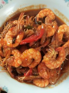 Foto resep Udang Asam Manis Lombok