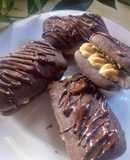 Alfajores de Maicena de chocolate y relleno Chocotorta
