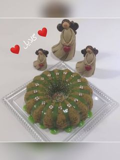 عکسی از دستور کیک اسفناج 😋