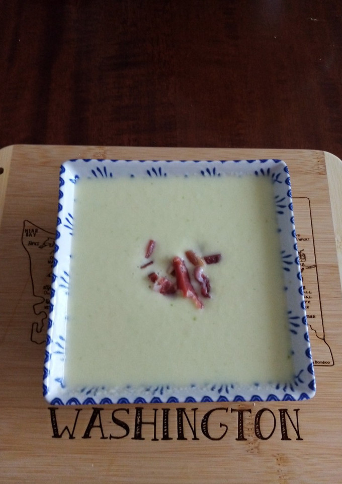 Una foto de Gazpacho de melón