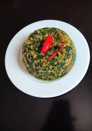 A picture of Pumpkin saag.
