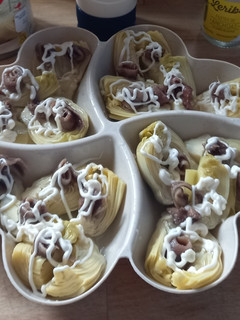 Una foto de 252. Alcachofas con anchoas