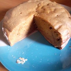 A picture of Over ripped plantain cake.