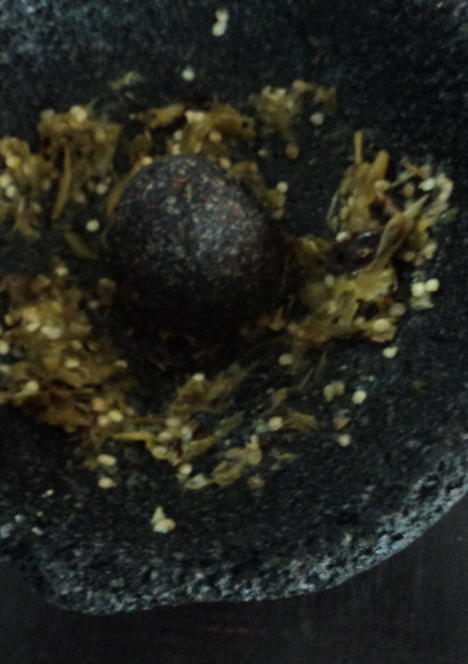 Una foto de Salsa de chile habanero asado muy picante. México