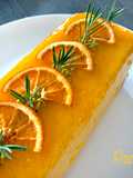 Cake glassata arancia e rosmarino