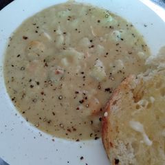 Delicious Fish and Seafood Chowder A picture of Delicious Fish and Seafood Chowder.