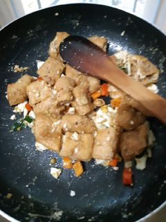 Foto resep Tahu telur asin