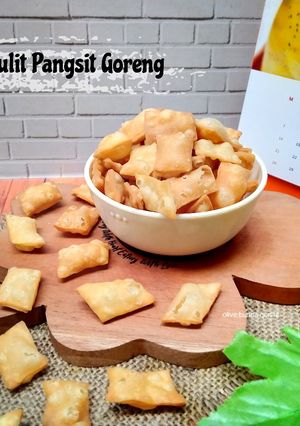 Foto resep Kulit pangsit goreng