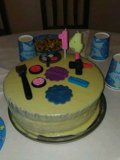 Una foto de Tarta con natillas
