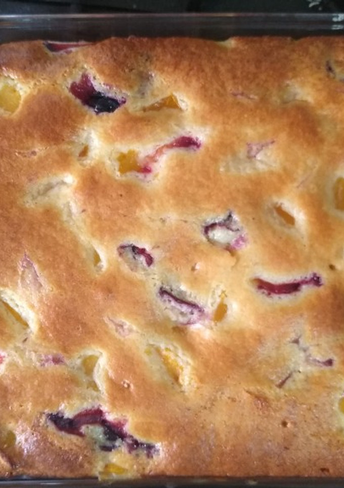 Una foto de Budín de ciruelas