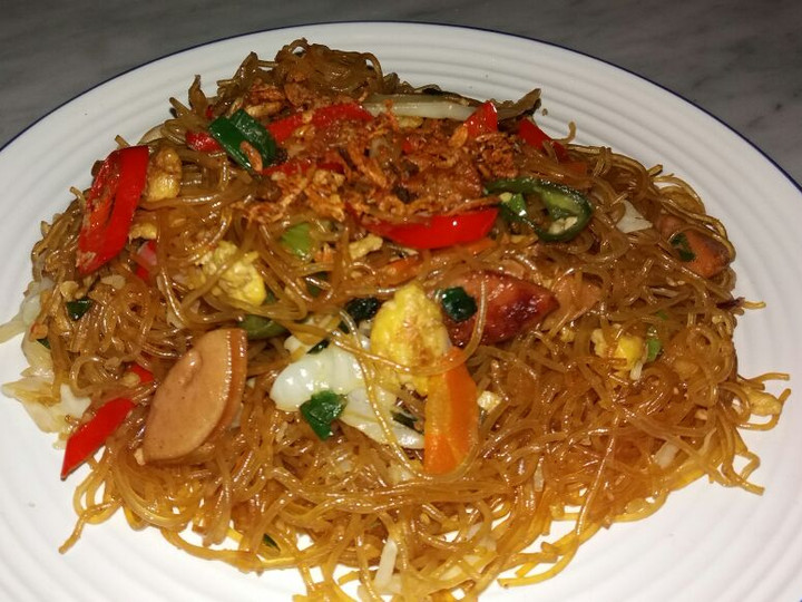 Cara Membuat Bihun Goreng Sosis Menu Enak Dan Mudah Dibuat