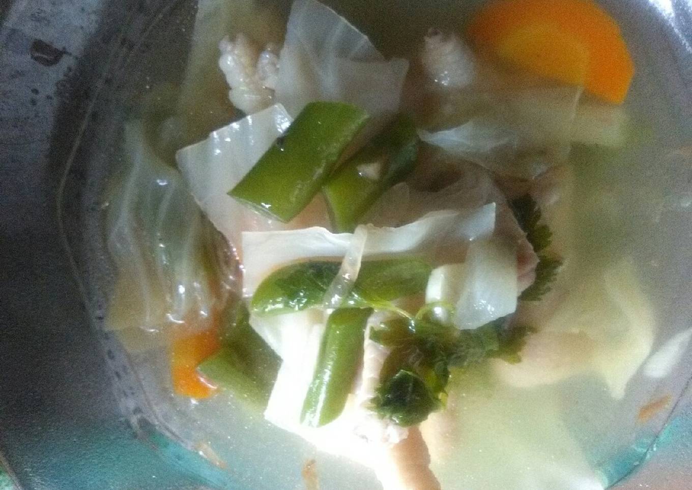 vegetable soup claw