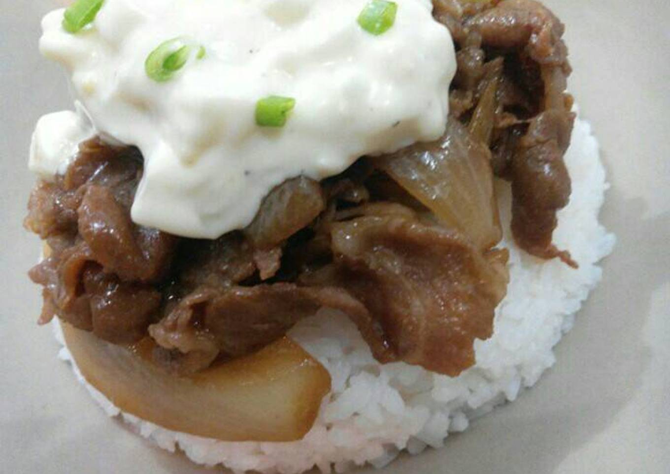 Beef Bowl ala Yoshinoya