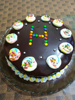 A picture of 7 Spoon Chocolate Cake.