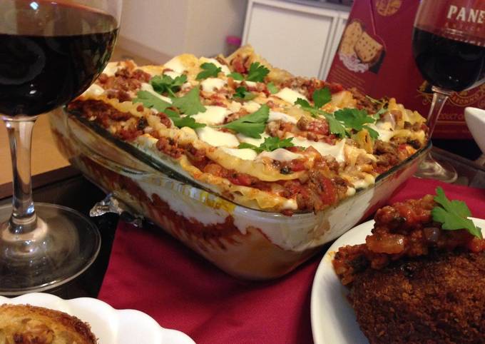 Recipe of Any-night-of-the-week Classic Lasagna