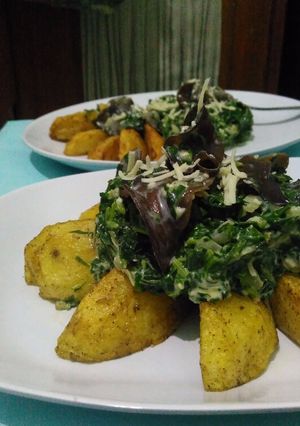 Foto resep Spinachy Koki Joni ala Dwis