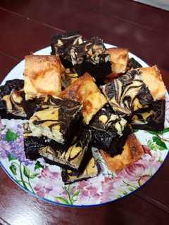 Foto resep Cream cheese brownies