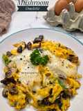 Jamur Telur Orak Arik/Mushroom Omelette/Mantarli Yumurta
