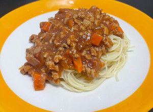 รูปของ สปาเก็ตตี้ซอสมะเขือเทศหมูสับ