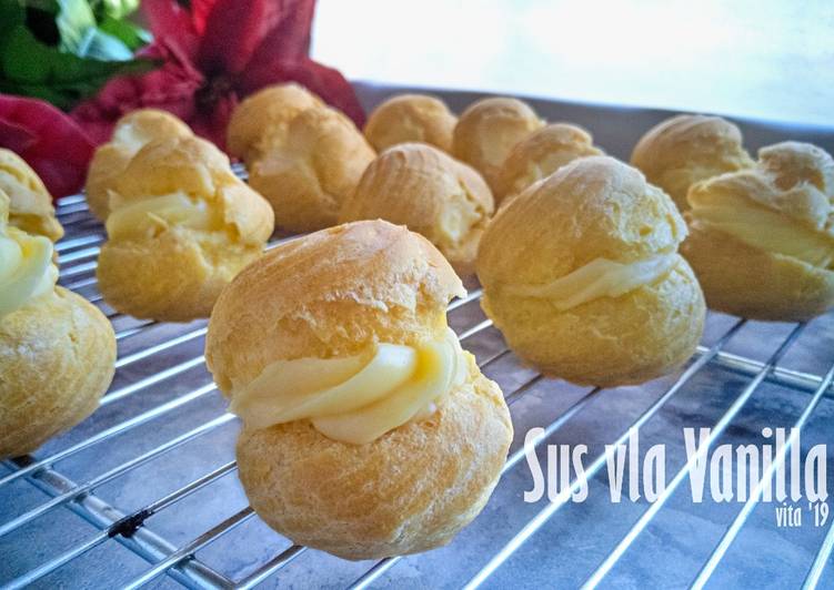 Kue Sus vla vanilla