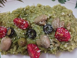 mushroom risotto