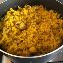 Chicken boneless biryani A picture of Chicken boneless biryani.