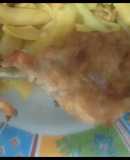 Pollo apanado