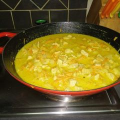 A picture of Caitlin Chicken Coconut Curry.
