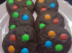 Una foto de Galletitas integrales de chocolate. ♥️