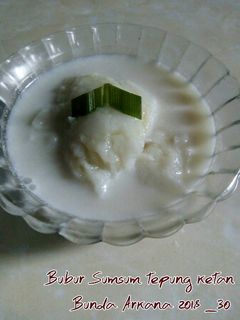 Foto resep Bubur Sumsum Tepung Ketan