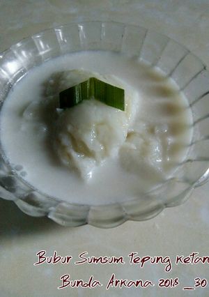 Foto resep Bubur Sumsum Tepung Ketan