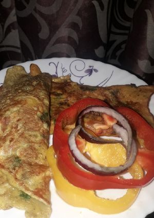 অমলেট (omelette recipe in Bengali) রেসিপির প্রধান ছবি