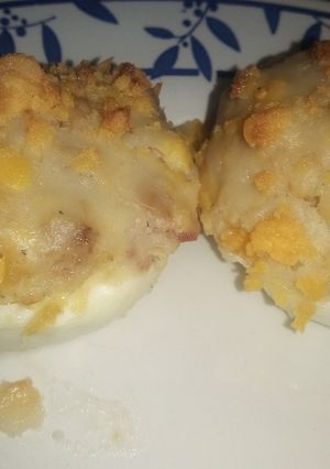 Una foto de Huevos rellenos
