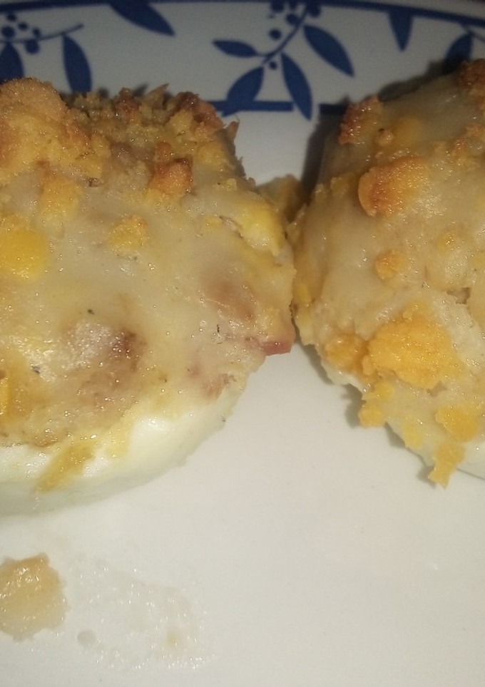 Una foto de Huevos rellenos