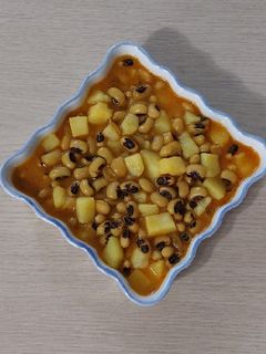 عکسی از دستور خوراک لوبیا چشم بلبلی