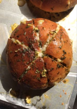 Foto resep Korean garlic cheese bread