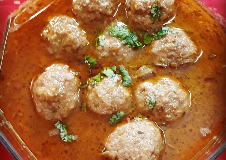 Step-by-Step Guide to Make Homemade Kofta curry meatballs