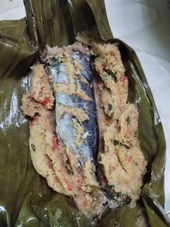 Foto resep Pepes tuna kelapa