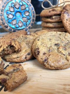 عکسی از دستور کوکی شکلاتی (chocolate chips cookies)