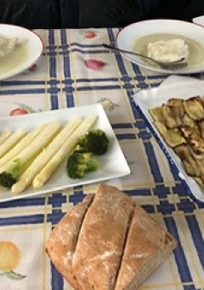 Una foto de Espárragos templados al AOVE