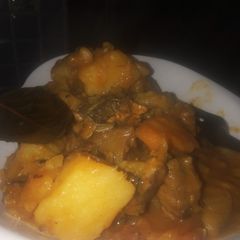 A picture of Yam porridge 🥣.