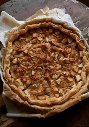 Une photo de ☆Tarte aux Pommes et Beurre de Cacahuètes☆