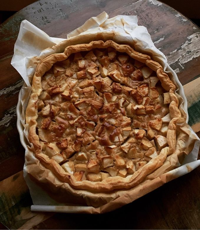 Une photo de ☆Tarte aux Pommes et Beurre de Cacahuètes☆
